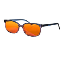 Load image into Gallery viewer, Anti Light Blue Glasses Without Degree Orange Lens Computer Work Glasses Red Lenses Breathe Better To Sleep Acetate  Glasses Men
