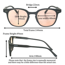 Carregar imagem no visualizador da galeria, SHINU FL-41 Migraine Glasses Light Lenses Blue Green Light Protection To Reduce Strain and Fatigue of The Eye SH019

