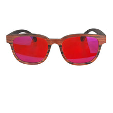 Load image into Gallery viewer, SHINU Blue Light Blocking Wooden Frame Glasses Red Lens for Pre-Sleep Orange Lens for Extended Nighttime Use, Work &amp; Gaming

