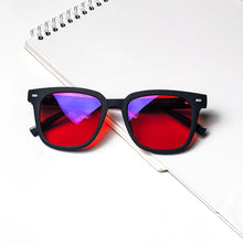 Load image into Gallery viewer, SHINU Good Sleep Blue Light Blocking Glasses Men Red Lenses for Better Sleep Orange Yellow for Long Time Working with Bluelight
