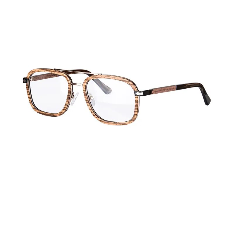 Men's Glasses Wooden Frame For Men Handmade Nature Wood Eyeglasses Progressive Reading Glasses Myopia Lenses With Astigmatism
