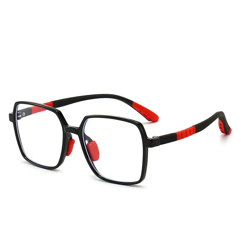 Blue Light Blocking Computer Glasses for Kids Square Shape Fashion Glasses Myopia Presbyopia Prescription Glasses for Boy Gril