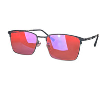 Load image into Gallery viewer, Big Size Red Lens Glasses Sleep Better Orange Lens Blue Light Blocking Polarized Yellow Lens for Driving Fishing Night Vision

