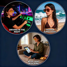 Cargar imagen en el visor de la galería, SHINU Photochromic Sunglasses Night Vision Driving Glasses Blue Light Computer Glasses Day and Night Driving Glasses
