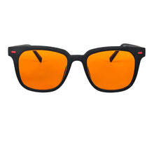 Load image into Gallery viewer, SHINU Good Sleep Blue Light Blocking Glasses Men Red Lenses for Better Sleep Orange Yellow for Long Time Working with Bluelight
