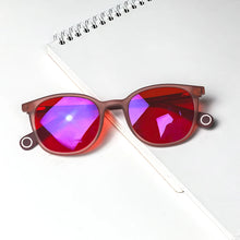 Load image into Gallery viewer, SHINU Women Glasses Red Lens for Better Sleep Orange Lenses Gaming Glasses Blue Light Filter Computer Glasses Custom Recipe
