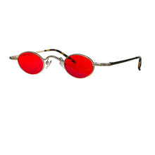 Загрузить изображение в средство просмотра галереи, Good Sleep Blue Light Blocking Glasses Men Red Lenses Anti Green Light Eliminate Eye Strain Glasses  Y2k Eyeglasses Small Lens
