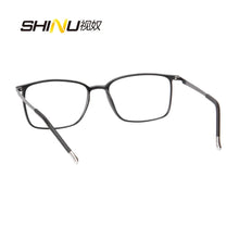 Загрузить изображение в средство просмотра галереи, SHINU Lightweight Full TR90 Frame Progressive Multifocus Lens Reading Glasses Men Magnification Strengths Eyeglasses Near &amp; Far
