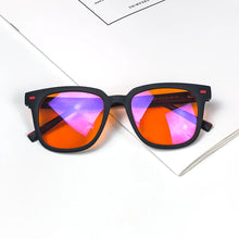 Load image into Gallery viewer, SHINU Good Sleep Blue Light Blocking Glasses Men Red Lenses for Better Sleep Orange Yellow for Long Time Working with Bluelight
