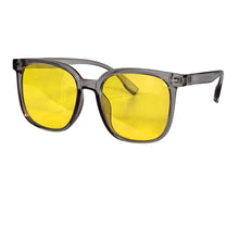 Загрузить изображение в средство просмотра галереи, SHINU progressive Night Vision Glasses Man Acetate frame Night Driving Glasses Blocking Blue Light Lenses for Office Working
