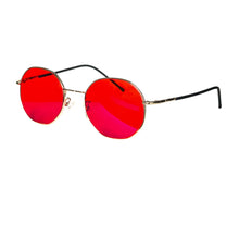 Загрузить изображение в средство просмотра галереи, SHINU Round Glasses Blue Light Glasses Men Women Blue Light Protection Lenses Orange Red Glasses Anti Green Light for Good Sleep
