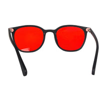 Load image into Gallery viewer, SHINU Women Glasses Red Lens for Better Sleep Orange Lenses Gaming Glasses Blue Light Filter Computer Glasses Custom Recipe
