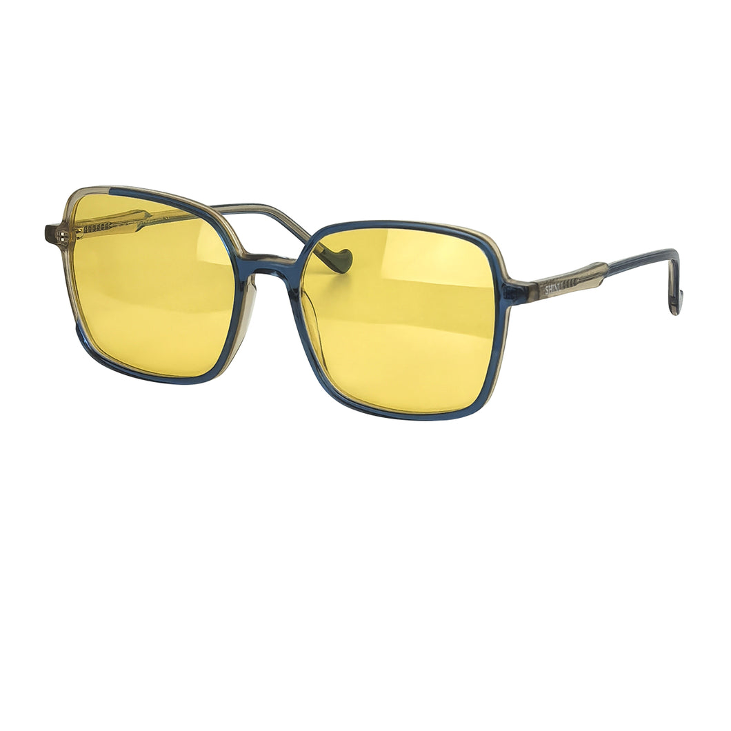 SHINU Polarized Sunglasses Night Vision Driving Glasses Women Blocking Blue Light TR90 Frame