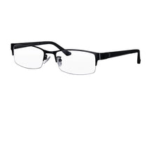 Load image into Gallery viewer, Prescription Glasses Men Half Frame Metal Glasses Myopia Lens with Astigmatism Photochromic Lens Nearsighted Glasses for Men
