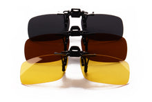Load image into Gallery viewer, SHINU UV400 Clip on Sunglasses Attach to Most Regular Glasses Eye Protective Glasses-CP

