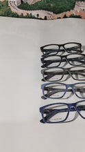 Load and play video in Gallery viewer, SHINU Anti Blue Light Myopia Glasses Men Women Denim Frame Prescription Glasses Nearsighted Eye Glasses for Computer-SH006
