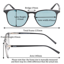 Load image into Gallery viewer, Color Blindness Glasses for Men Color Blind Reading Eyeglasses Myopia Colorblind Change Color Sunglasses SHINU-SH075
