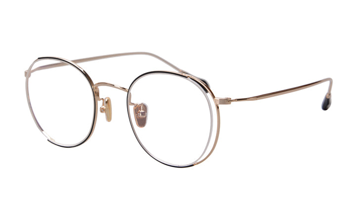Óculos femininos, armação vintage de designer, redondo, maior, armação de metal, prescrição personalizada, óculos de bloqueio de luz azul, feminino 