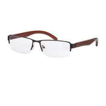 Load image into Gallery viewer, SHINU Men&#39;s Reading Glasses Blue Light Blocking Computer Eyeglasses See Clearly Glasses for Looking Far Wood Frame 2726
