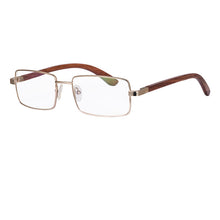 Load image into Gallery viewer, SHINU Men&#39;s Wood Frame Reading Glasses Blue Light Blocking Computer Eyeglasses Customer Glasses -1.00 +2.00 2728
