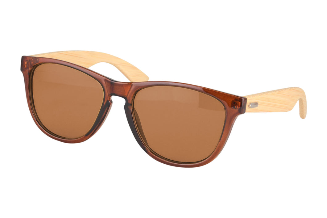 Поляризованные солнцезащитные очки для близорукости, деревянные очки для близорукости, очки по рецепту, очки-6100