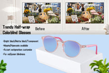 Load image into Gallery viewer, Red-green Color-blinded Eyeglasses Girls Glasses Color Blindness Sunglasses for Children SHINU-18153
