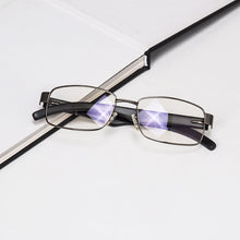 Загрузить изображение в средство просмотра галереи, SHINU мужские очки для чтения в деревянной оправе + 300 очков для чтения по индивидуальному заказу с фильтрами синего света, компьютерные очки-2730/31
