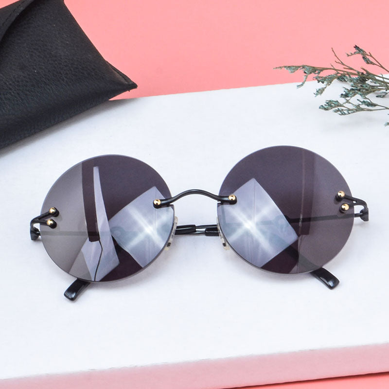 Shinu óculos de sol sem aro masculino feminino polarizado óculos de sol uv400 óculos de condução de carro masculino tendência óculos de sol 3 tamanhos-751
