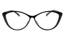 Carregar imagem no visualizador da galeria, Shinu óculos femininos anti luz azul, óculos de leitura multifoco progressivo, armação de olho de gato 5865
