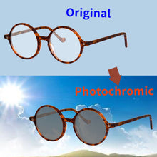 Load image into Gallery viewer, SHINU -7.50 -8.00 Anti Blue Ray Computer Glasses Myopia Eyeglasses Photochromic Change Grey Sunglasses Frame Shortsighted-SX8802
