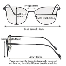 Загрузить изображение в средство просмотра галереи, Серые солнцезащитные очки на клипсе с защитой от синего света, очки по рецепту, прогрессивные мультифокусные очки для чтения SHINU-RY1022
