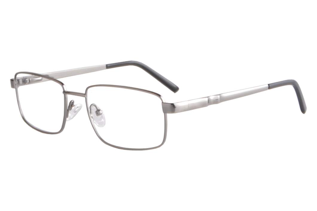 Armações de titânio com lente limpa óculos de leitura anti-luz azul - 82014