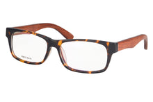 Загрузить изображение в средство просмотра галереи, SHINU, прогрессивные мультифокусные очки для чтения с синим светом, мужские очки для чтения с синим светом, мультифокусные очки с деревянными ножками F0017
