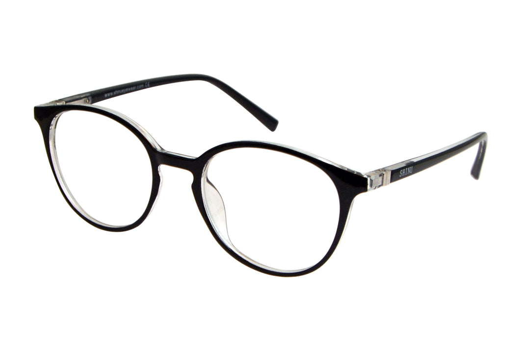 Прогрессивные мультифокусные очки для чтения с защитой от синего света в легкой оправе-SH073