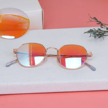 Загрузить изображение в средство просмотра галереи, Очки SHINU для дальтоников для мужчин, металлическая оправа, красно-зеленые очки для слепоты, солнцезащитные очки цветового видения-8002
