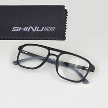Carregar imagem no visualizador da galeria, Óculos de leitura masculino anti raios azuis bloqueando anti fadiga computador óculos de trabalho leitores SHINU-SH053N
