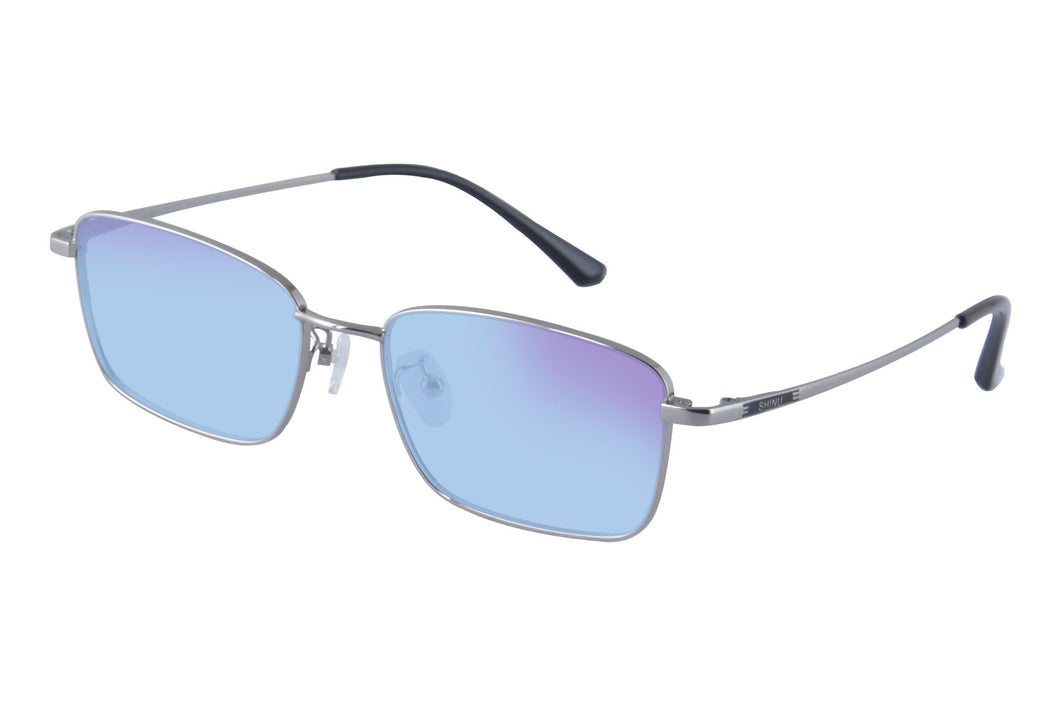Очки в титановой оправе, солнцезащитные очки для дальтонизма, уличные очки для дальтонизма, очки по рецепту для мужчин, увеличительные очки SHINU-T1030