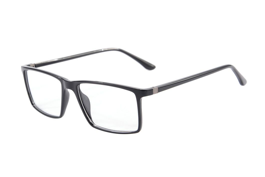 Óculos de leitura leves TR90 masculinos com armação anti-luz azul - 9195