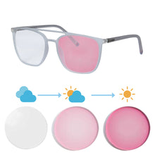 Загрузить изображение в средство просмотра галереи, SHINU очки для близорукости, женские фотохромные солнцезащитные очки для женщин, сменные очки с синими линзами, переходные очки минус очки SH080
