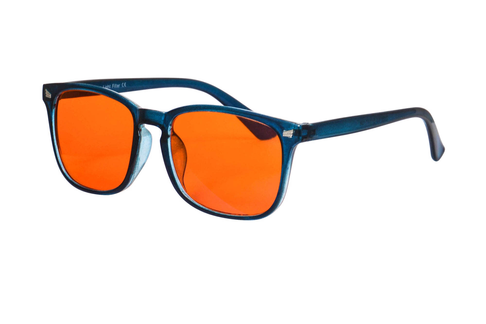 SHINU 99.9 Anti Blue Light Computer Glasses for Men Women Orange Lens SHINU EYEWEAR STORE