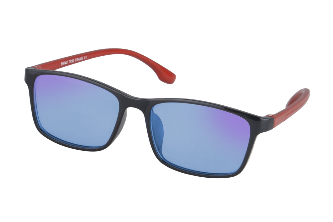 Óculos de daltonismo para homens óculos de leitura cegos de cor miopia daltônico mudança de cor óculos de sol SHINU-SH014