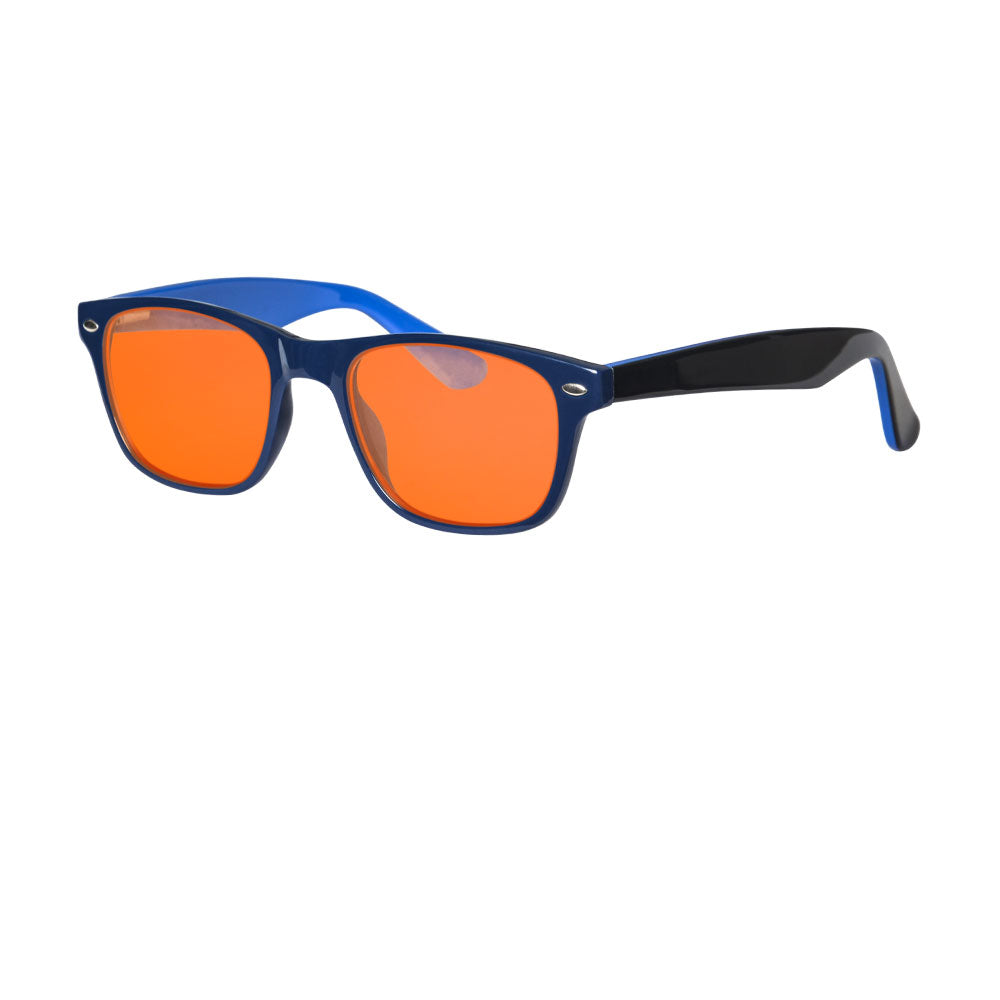 SHINU Red Lens Glasses Men Blue Light Blocking Glasses to