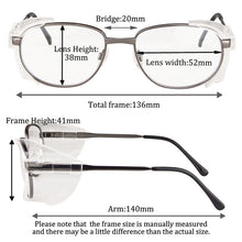 Load image into Gallery viewer, Industrial Safety Glasses Men Eye Protection Safety Goggles Shatterproof Anti-fog Eyeglasses SHINU-FH
