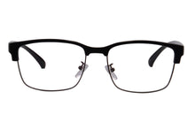 Carregar imagem no visualizador da galeria, Meia armação masculina lente limpa com bloqueio de luz azul óculos de computador-SH018
