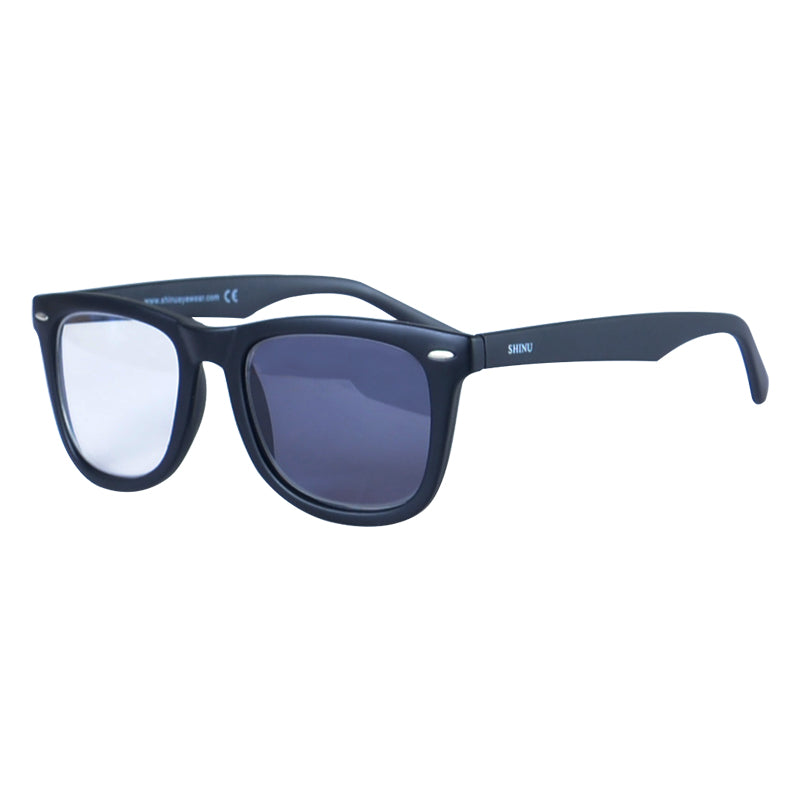 Фотохромные бифокальные солнцезащитные очки для мужчин и женщин, очки для компьютерного чтения с защитой от усталости-SHINU-SH033