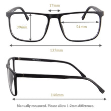 Carregar imagem no visualizador da galeria, Shinu óculos de leitura progressivos masculinos, lentes multifocais de formato livre, personalizados de acordo com a prescrição do comprador com dioptria de astigmatismo
