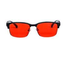 Загрузить изображение в средство просмотра галереи, SHINU Мужская оправа с красными линзами для мужчин, очки для хорошего сна, снимающие напряжение глаз, очки-SH018
