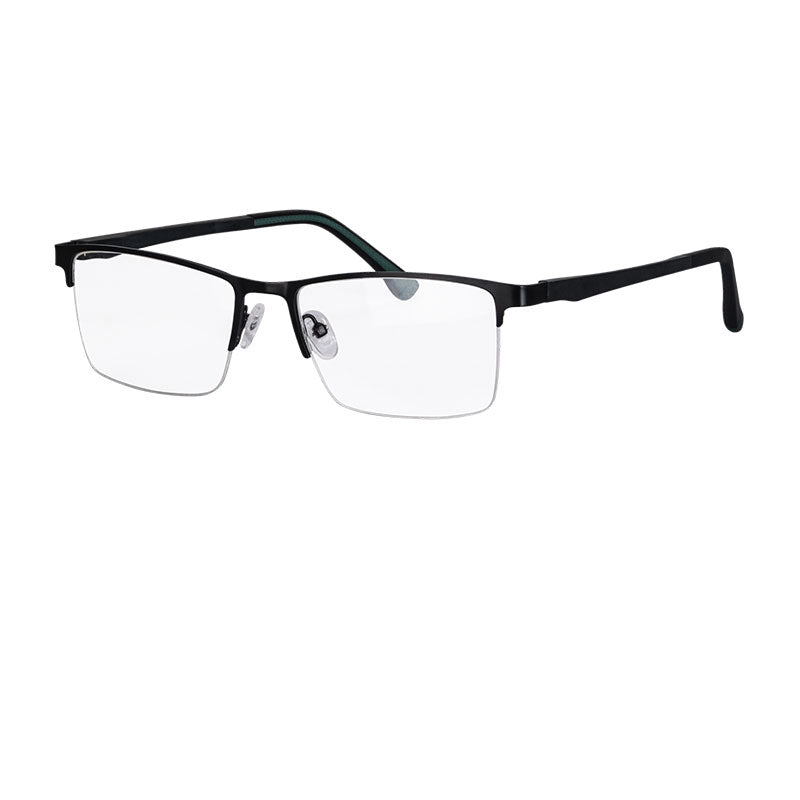 Men's Glasses Half Frame Progressive Multifocal Glasses Prescription Varifocal Glasses Man astigmatism color lens 6310