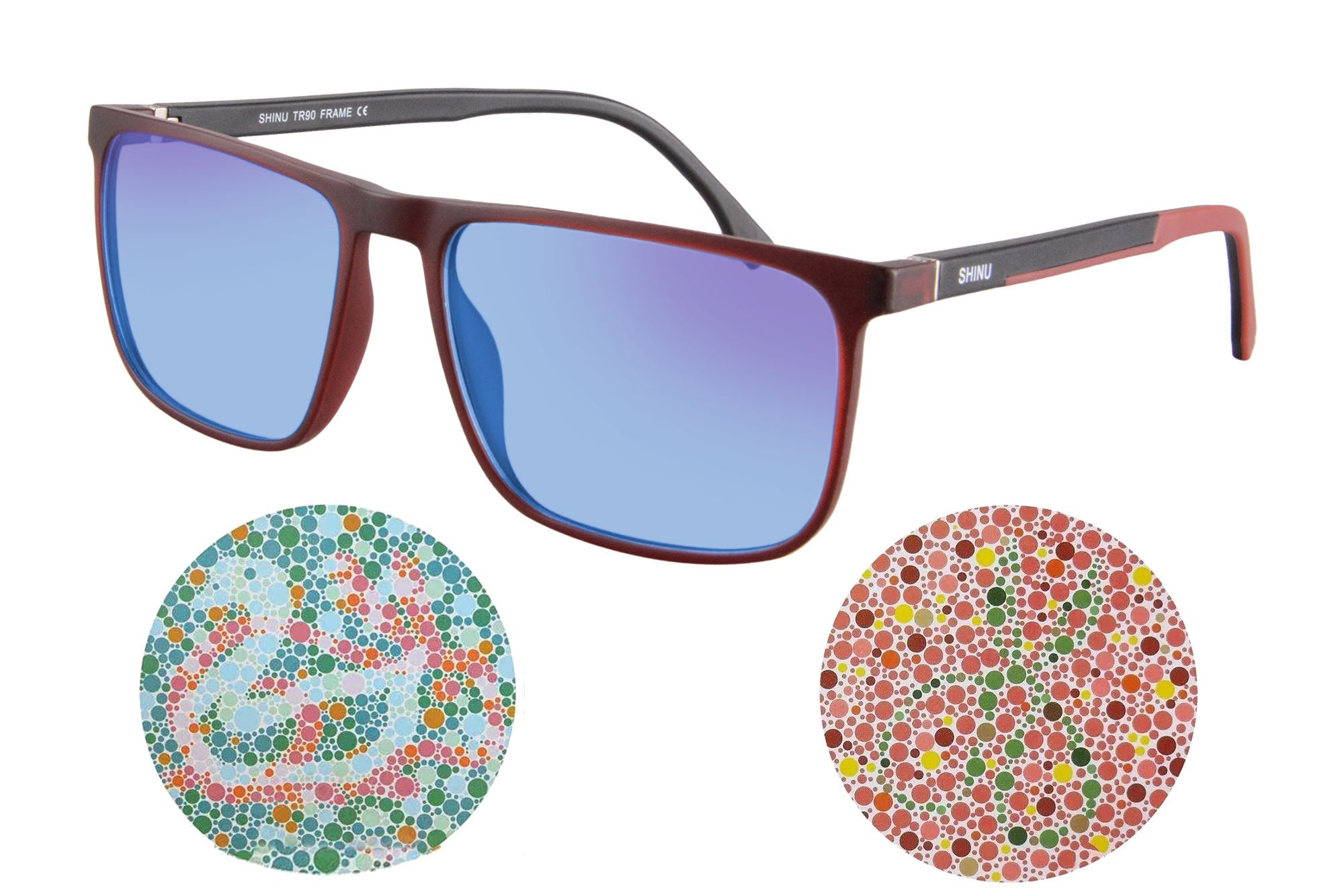 colour blindness goggles Colorblindness Magnifying Reading Glasses Color Blind Prescription Gla – SHINU EYEWEAR STORE