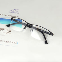 Carregar imagem no visualizador da galeria, Óculos de prescrição Óculos progressivos Anti Fadiga Prevenir Miopia Aprofundar Óculos Meia Armação Bloqueio de Luz Azul Óculos para Homens SHINU-SH054
